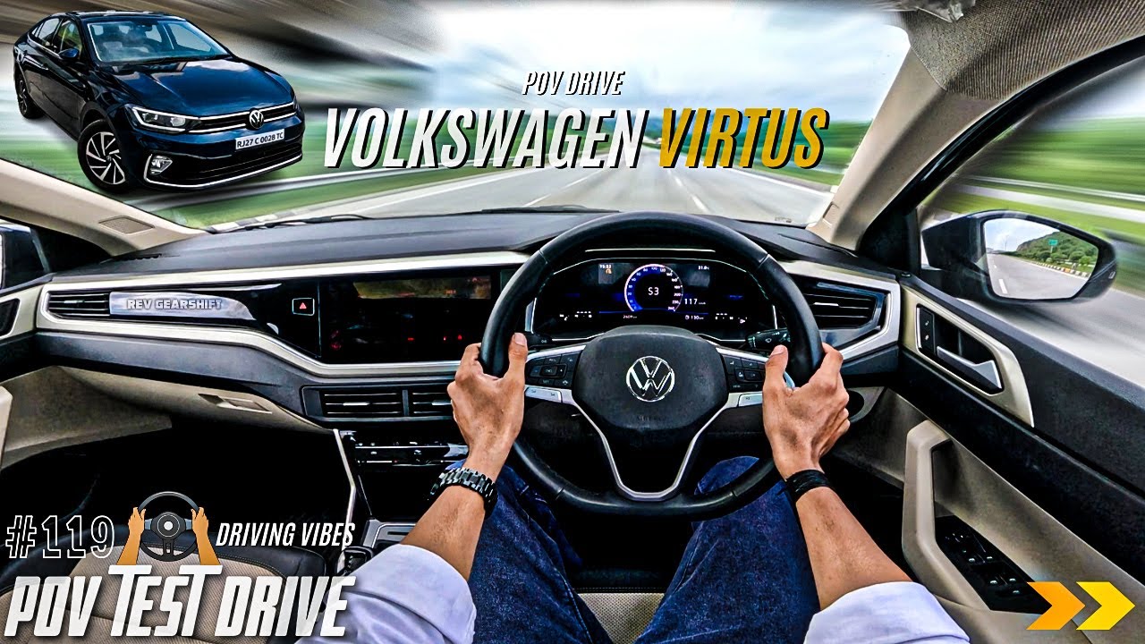 2025 VOLKSWAGEN VIRTUS | TOPLINE | 1.0L 114BHP | POV Drive #119 | VIRTUS | 4K | #volkswagen  #virtus