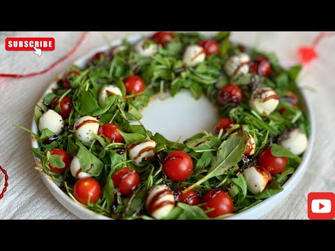 5 Minute CHRISTMAS Salads with ONLY 5 Ingredients!