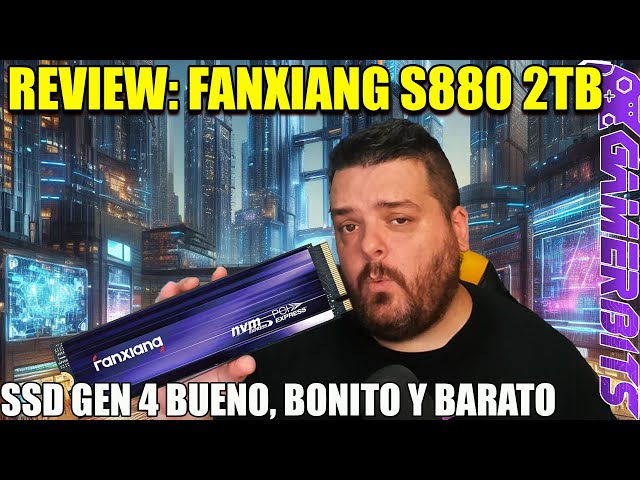Vídeo relacionado con fanxiang SSD M.2- SSD 256GB NVMe PCIe Gen3x4 2280, hasta 3400 MB/s, M.2 256GB NVMe con Pasta térmica de grafeno,caché SLC 3D NAND TLC,Discos Duros Sólidos Internos
