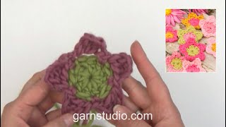 Crochet: Summer flower