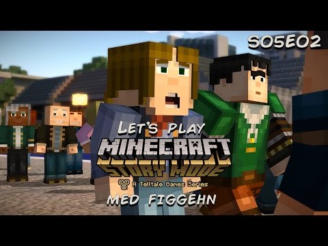 Let's play Minecraft Story Mode med figgehn | Skyblock? | S05E02