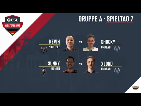 WC3 - Kevin vs. Shocky / XlorD vs. Sunny / XlorD vs. Shocky  | ESL  Herbstmeisterschaft 2021