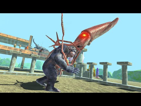 1v1 AQUATICS + ANCIENT HUMANS vs MUTANT PRIMATES ARBS Animal Revolt Battle Simulator