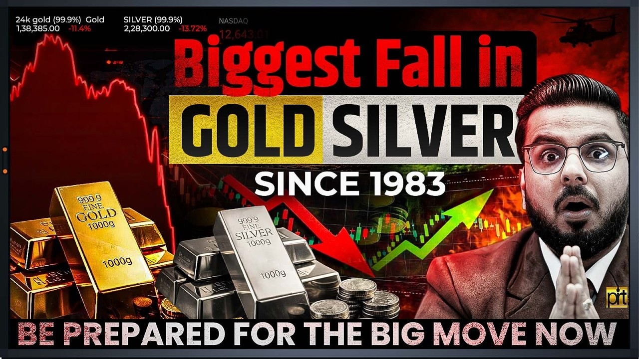 Biggest Gold Silver Crash Since 1983 | Be Prepared to Big Move Now!