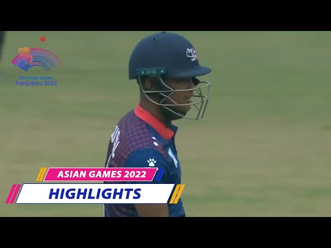Nepal vs Mongolia | Men's Cricket | Fastest 100 In T20I | Hangzhou 2022 Asian Games