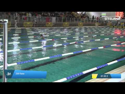 Serie 2 dei 200 Rana  Assoluti Femmine Master - Campionati Regionali Master 2015 VENETO e FRIULI VG