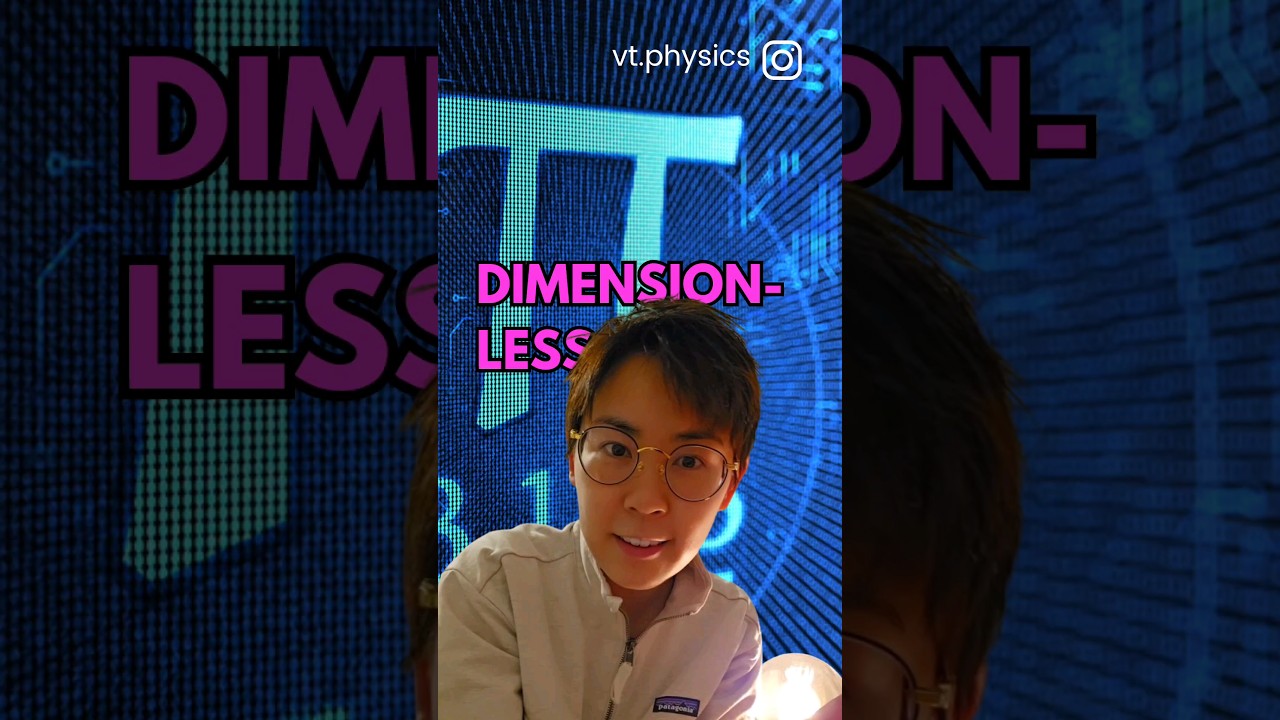 dimensional analysis for pi