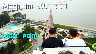 Magnum XL 200 Roller Coaster On Ride HD POV Cedar Point 2018