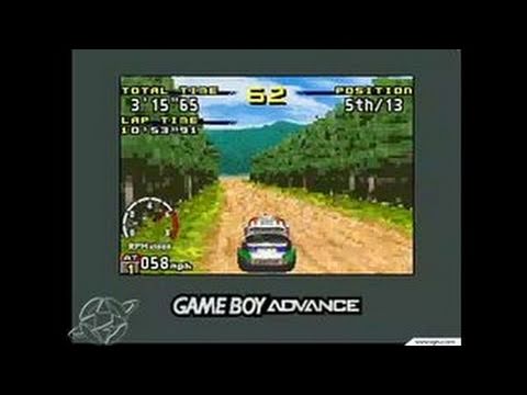 SEGA Rally Championship Game Boy Gameplay