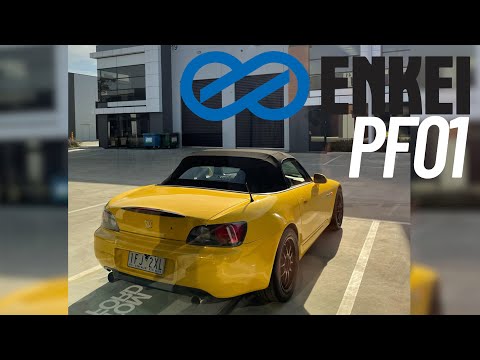 S2000 Enkei PF01 with Yokohama AO52 Advan | Best s2000 wheels for the street