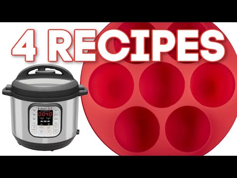 4 Instant Pot Recipes for Silicone Egg Bites Mold | Step-by-Step Instant Pot Recipe