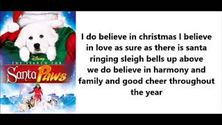 Santa paws I Do Believe In Christmas lyrics (Merry Christmas)