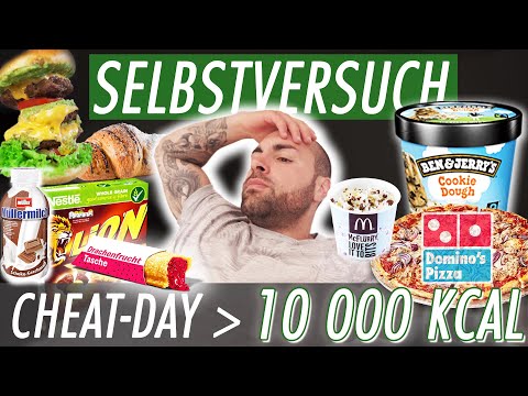 SELBSTVERSUCH - Das passiert mit deinem Körper nach 10.000 Kalorien