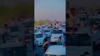hanuman beniwal ji kha kafila jaipur kuch #mpnagaur #mla #rlprajsthan @BSLiveRajasthan