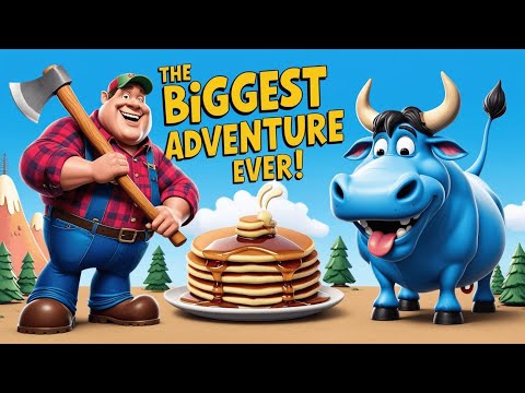 Paul Bunyan and Babe the Blue Ox – The Funniest Giant Adventure Ever! | Simple Stories, Smart Kids