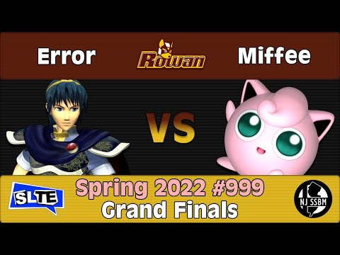 Rowan Spring 2022 #999: Error (Marth) Vs. Miffee (Puff) - Grand Finals