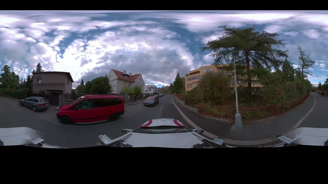 Highest Resolution Panoramic Video of Prague Captured by Mobile Mapping 360° Camera - Mosaic Viking