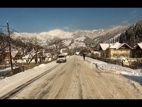 drum Poiana Largului - Farcasa - Borca iarna 2014