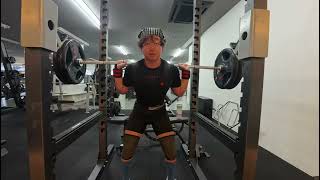 スクワット170㎏達成