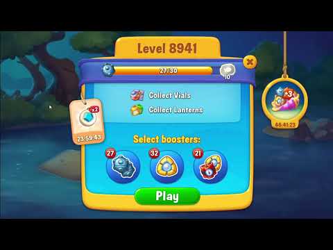 FISHDOM:  Level 8941 First try No boosters.