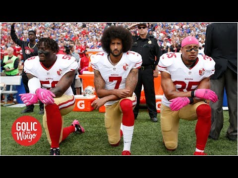 Will Colin Kaepernick continue to take a knee if he gets another chance in the NFL? | Golic & Wingo