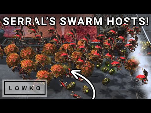 StarCraft 2: Serral's SWARM HOSTS vs Dream's MECH! (Best-of-3)