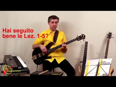 Test di autovalutazione Lezioni 1-5 (trailer) - Bassista Contemporaneo Online