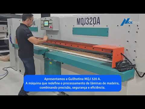 Vídeo Guilhotina MQJ320A