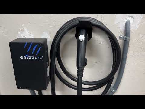 Grizzl-E Classic, Level 2 240V / 40A Electric Vehicle (EV) Charger, UL Certified, Metal Case Enclosure, Indoor/Outdoor Electric Car Fast Wall Charging Station, NEMA 14-50 Plug, Extreme Edition video review thumbnail