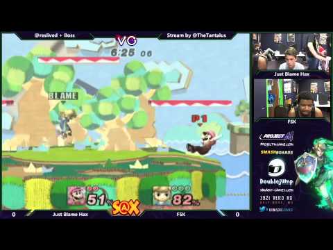S@X Monthly 8/30 - Singles Pools - Just Blame Hax VS Freestyle Kyle