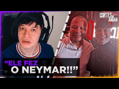 ARUAN CONTA COMO FOI A SUA VIAGEM PARA GOIÂNIA (Conheceu o pai do Neymar) - Cortes do Aruan
