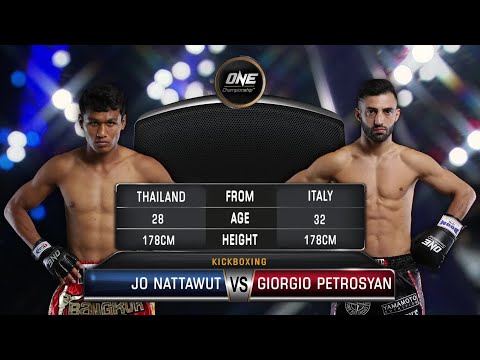 Giorgio Petrosyan vs Jo Nattawut full fight
