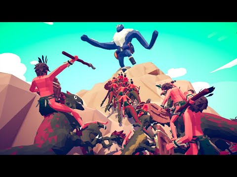 The Hero of the Mountain ICE GIANT vs EVERY UNIT ⛰️🧊 | Totally Accurate Battle Simulator TABS