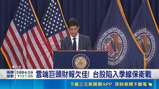 反攻一天就變臉! 台股回防46K.季線震不停 12月恐升息! 通膨陰影未散 資金轉向防禦 牽一髮動全身! FOMC利率決議左右股匯市｜三立財經iNEWS