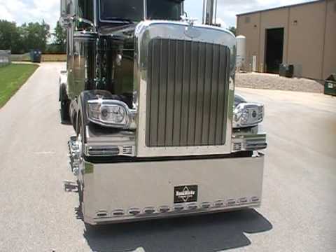 THE CHROME CREW 2009 PETERBILT 389 SHOW TRUCK THE CHROME CREW