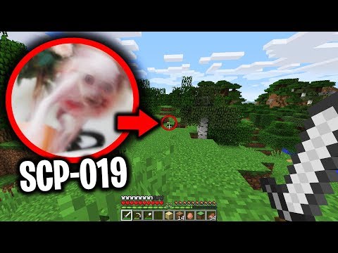 When you see this in Minecraft... RUN! - (SCP-019) - Scary Minecraft Video