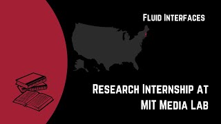 Research Internship at MIT Media Lab