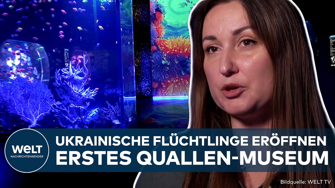 FLORIDA: Flüchtlinge aus der Ukraine eröffnen faszinierendes Quallen-Museum