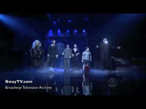 Addams Family Musical - When You're An Addams (David Letterman 4-6-2010)