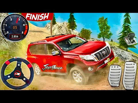 4x4 Offroad Jeep Driving Games Simulator – Prado SUV Hill Climb & Mountain Trails Android Gameplay