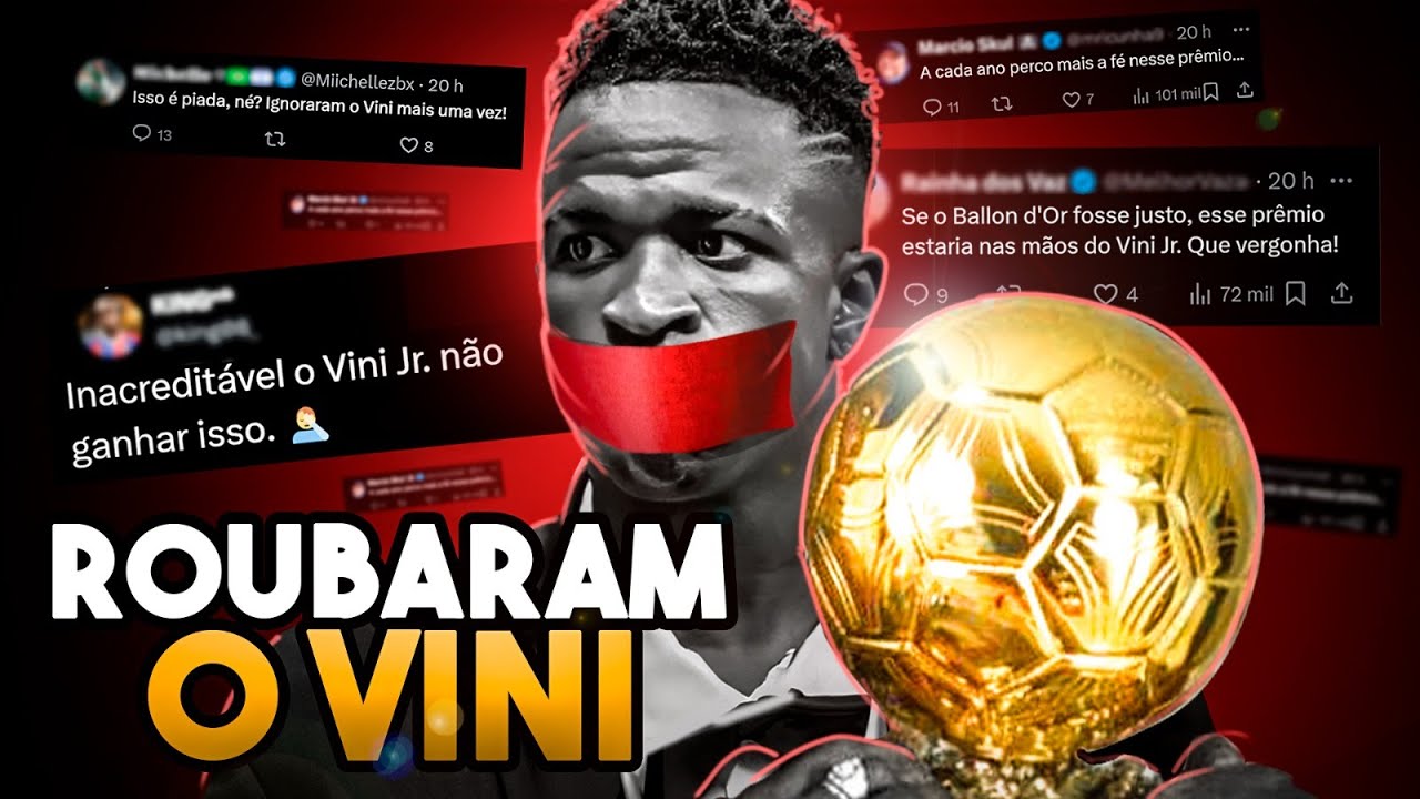 POR QUE VINICIUS JÚNIOR NÃO GANHOU A BOLA DE OURO?