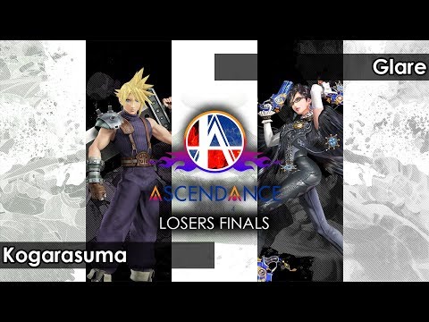 Smash 4: Kogarasuma (Cloud/Bayonetta) V Sinai | Glare (Bayonetta) - Ascendance 90 Tournament SSB4