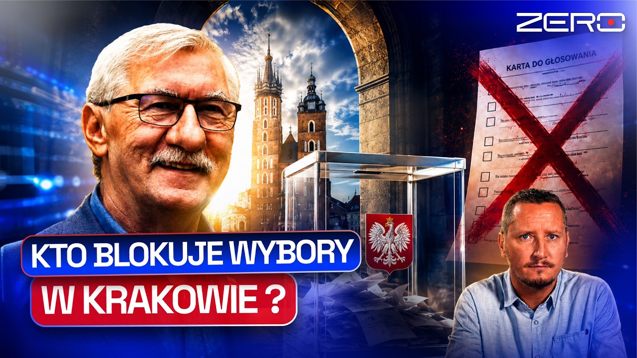 KTO PO MISZALSKIM? KRAKÓW WCIĄŻ BEZ TERMINU WYBORÓW. W TLE ZWOLENNIK KOD I JEGO PROTEST