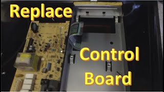 How to Change Microwave Control Board All brands Maytag Kenmore GE LG Whirlpool Jenn Air Replace Fix