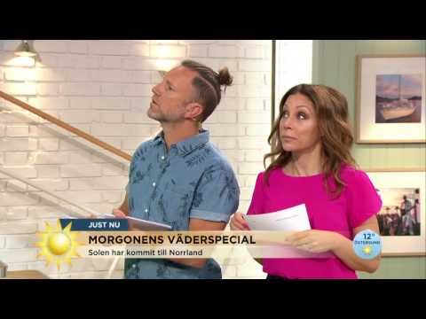 Här drar regnet in över landet: ”Glöm inte paraplyet!” - Nyhetsmorgon (TV4)