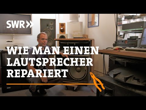 Wie man einen Lautsprecher repariert | SWR Handwerkskunst