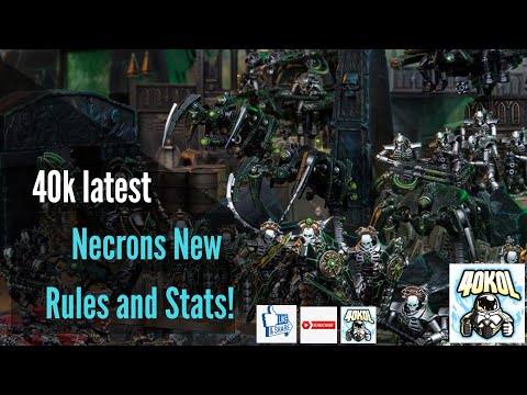 Warhammer 40k News: New Necron Stats Revealed : 15 June 2020