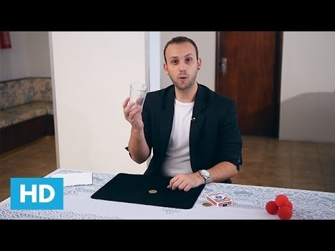Como fazer a Mágica do Copo e da Moeda