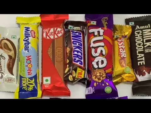 lot's of famous Chocolates unboxing #yt videos #asmr #unboxing