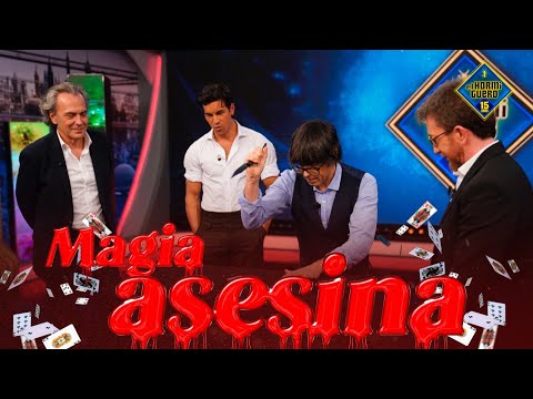 Mario Casas y José Coronado alucinan con el gran truco de Luis Piedrahita - El Hormiguero